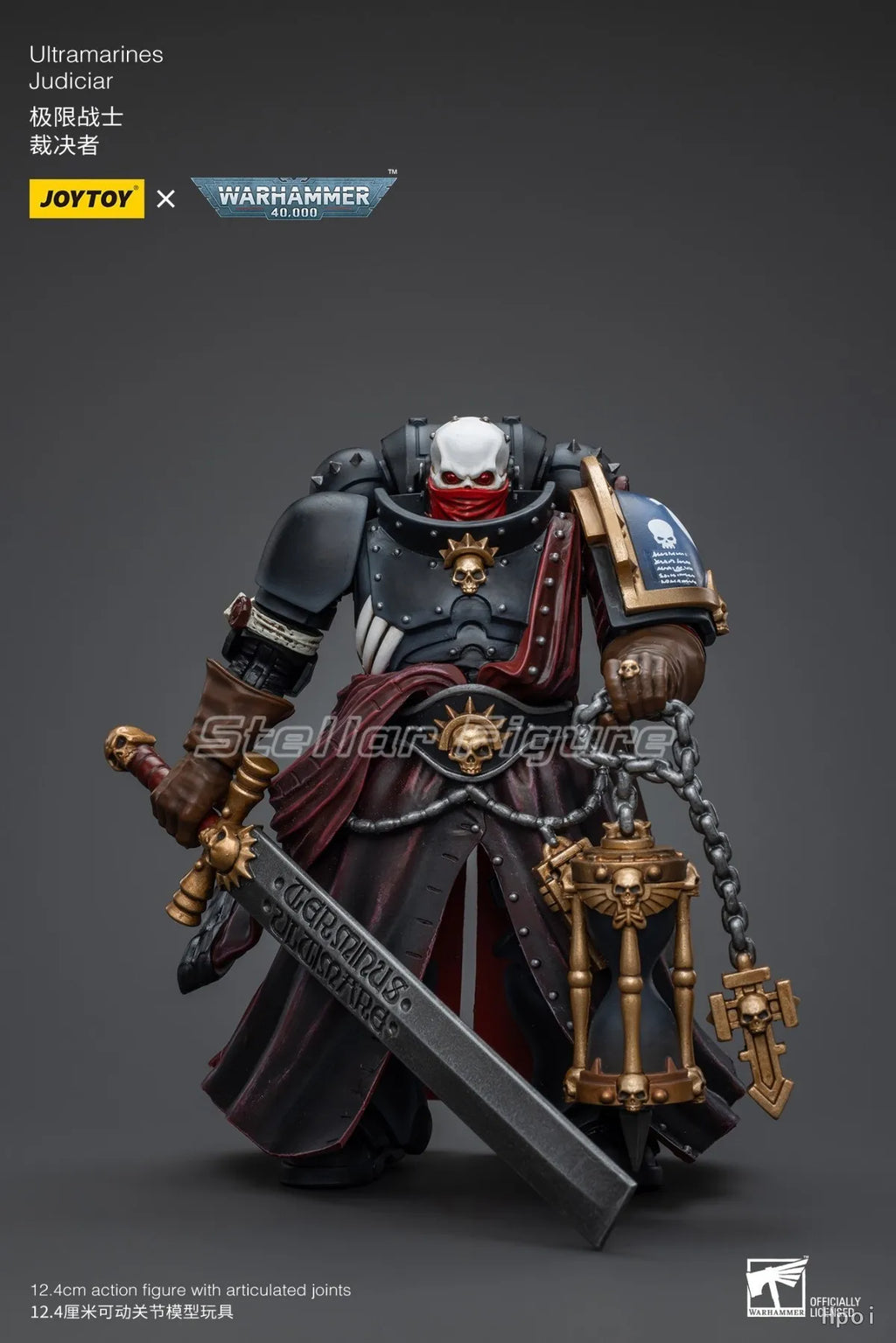 【SF】JOYTOY 1/18 Action Figure Ultramarines Judiciar Model Toys Gifts Collection Ornaments