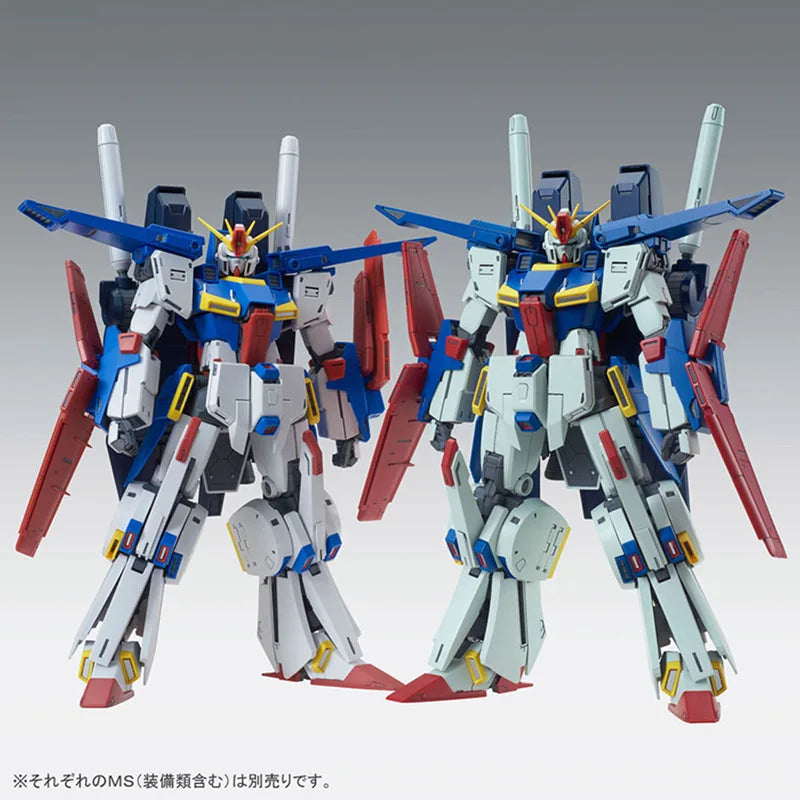In Stock BANDAI PB LIMITED MG 1/100 MSZ-010S ENHANCED ZZ GUNDAM Ver.Ka Anime Action Figures Assembly Model Collection Toy
