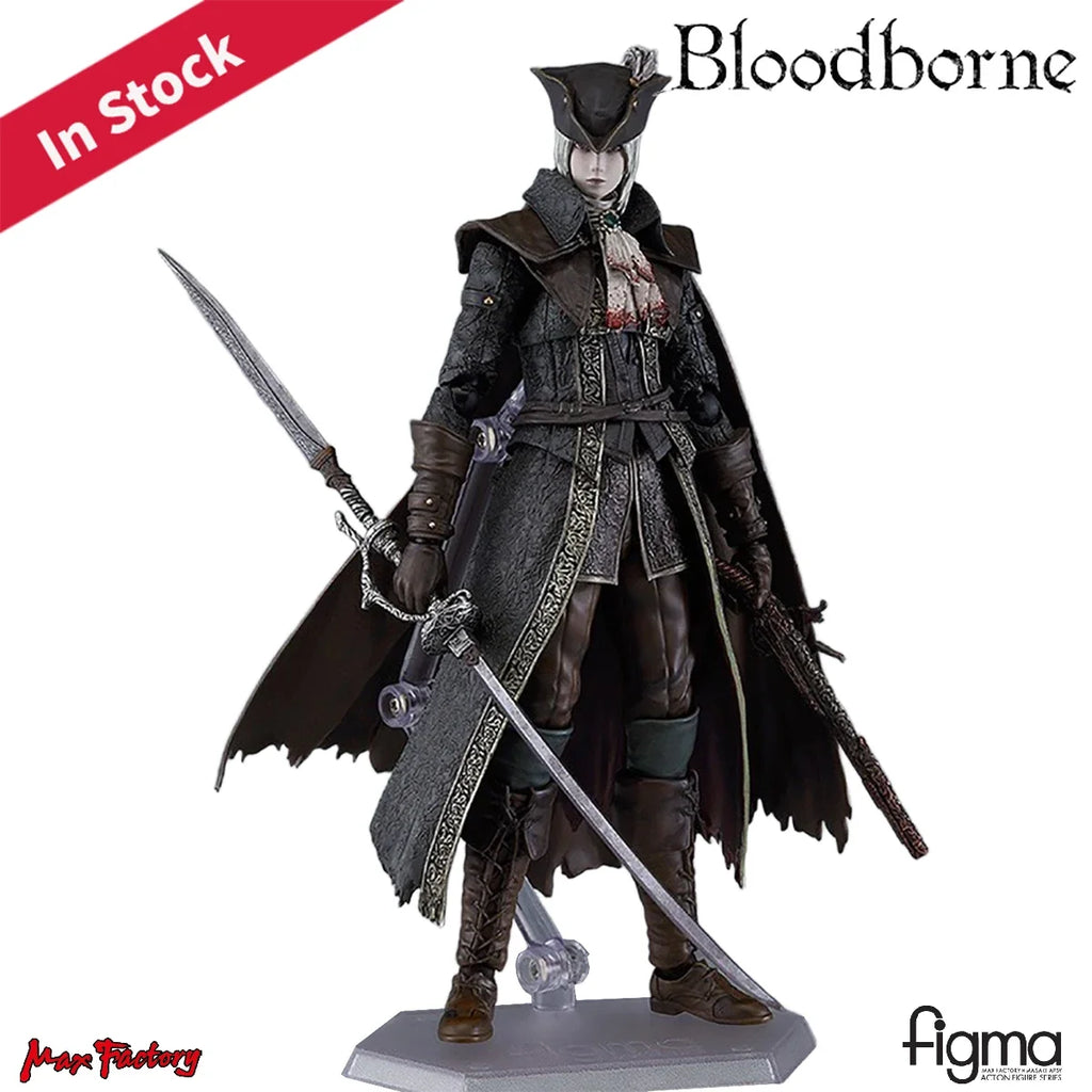 Original Genuine Max Factory Action/Dolls Figma (#536-DX) Bloodborne Lady Maria DX Edition H=165mm Game Character Action Figure