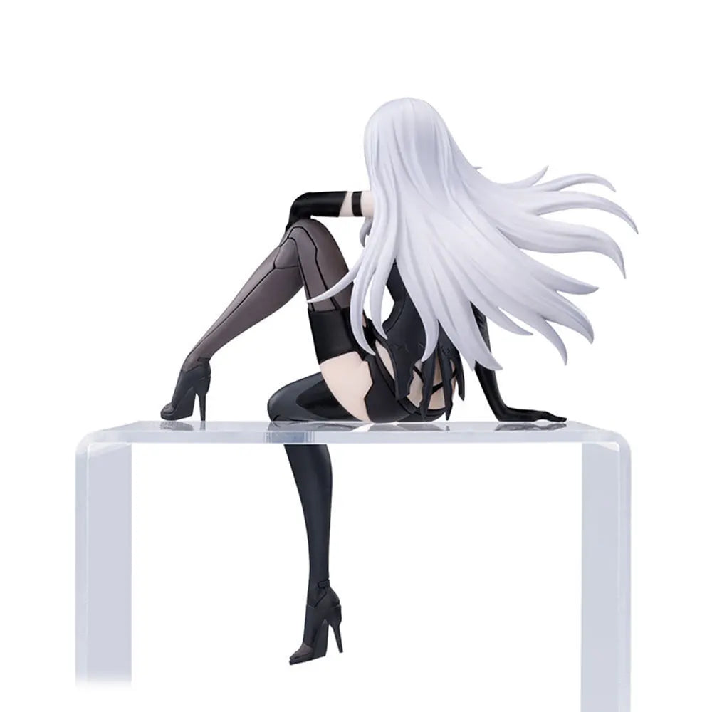 15CM Anime NieR:Automata Figure A2 Seated Instant Noodle Press Anime Model Toy Gift Collection Decorative Ornament PVC