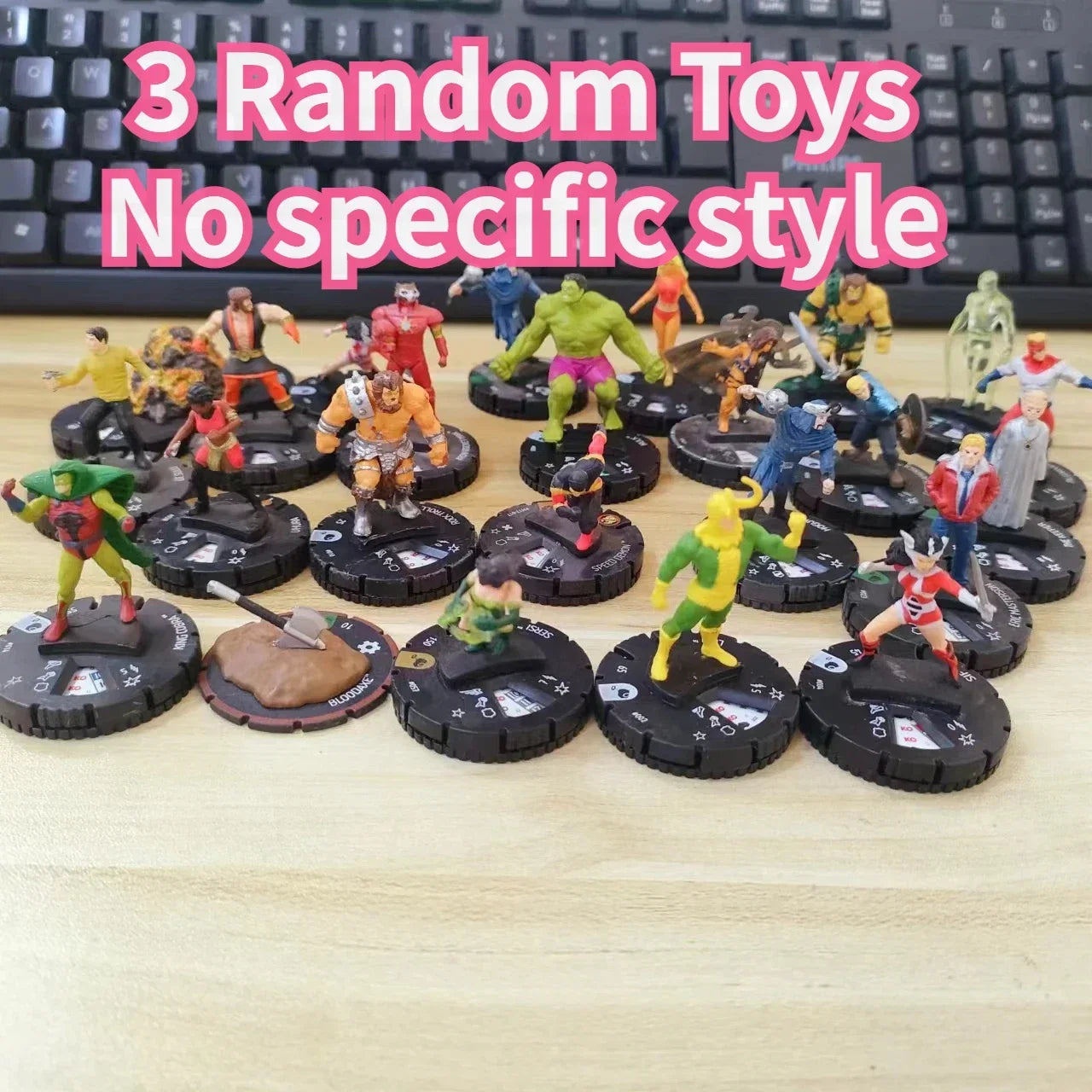 HeroClix Marveles Board Chess World Celebrates Wolverinees Magnetos Rogues Action Figures Game Models Collect Gift