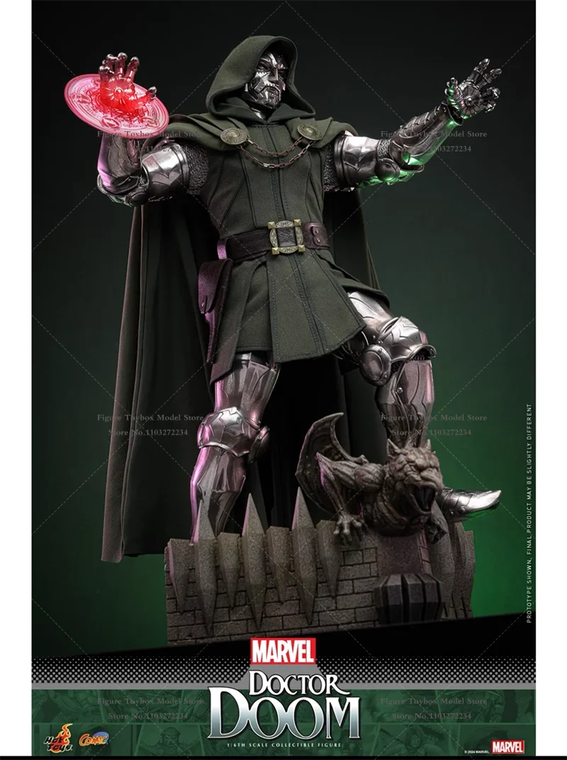 HotToys HT CMS022 Special Edition 1/6 Comic Doctor Doom Victor Von Cloth Action Figure Fantastic 4 Villain 12" Full Set Soldier