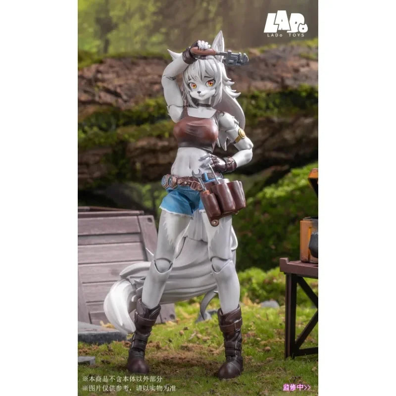 In Stock Adventure Party Fox Girl Leah Repairman 1/12 Movable Figure Magician Model Ornaments Movable Figure Collection Gift