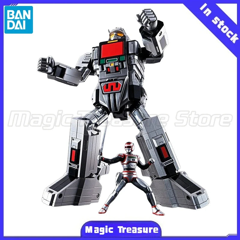 【MT】Original BANDAI SPIRITS Soul of Chogokin GX-97 Kyojuu Tokusou Special Megabeast Investigator Juspion Action Figure Toy Model