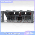 Venator Hangar Model MOC Building Blocks DIY Assemble Bricks Space Display Architecture Collection Creative Toys Gifts 5847PCS