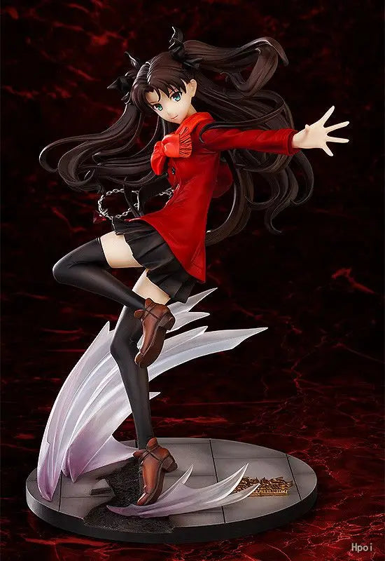 【FS】 In stock WINGS INC. Fate/Stay Night Unlimited Sword System Tohsaka Rin Scale 1/7 Figure Toy Model Gift
