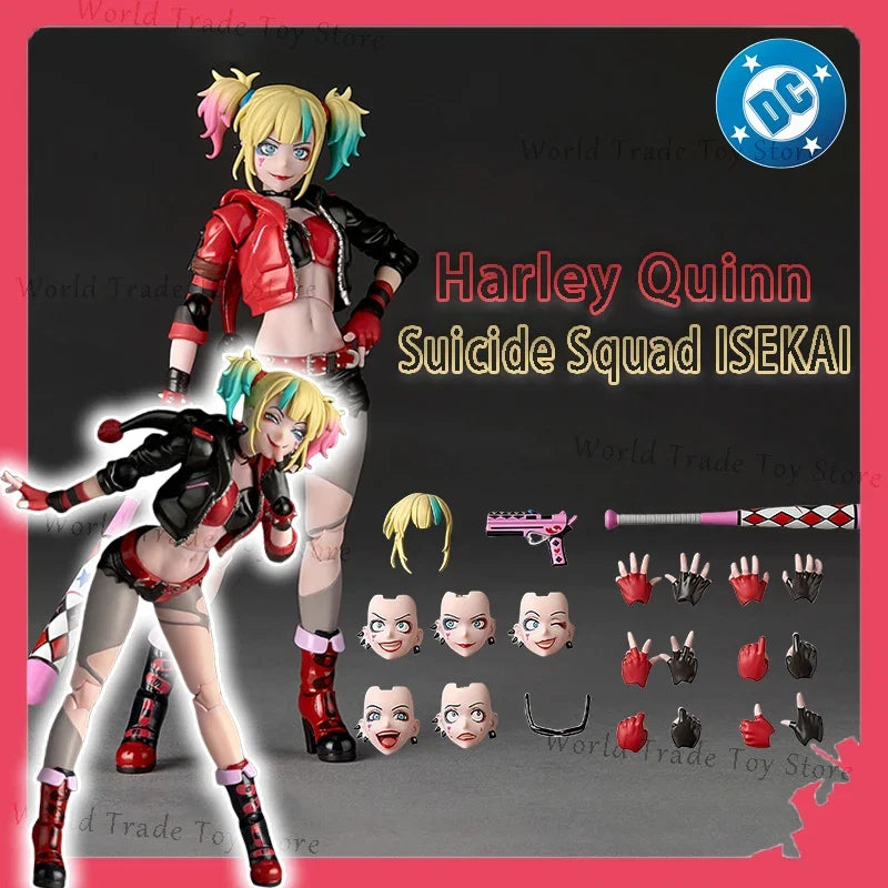 Presale Full pre order official authentic version of Kaiyodo Harley Quinn Suicide Squad ISEKAI Mobile toy model