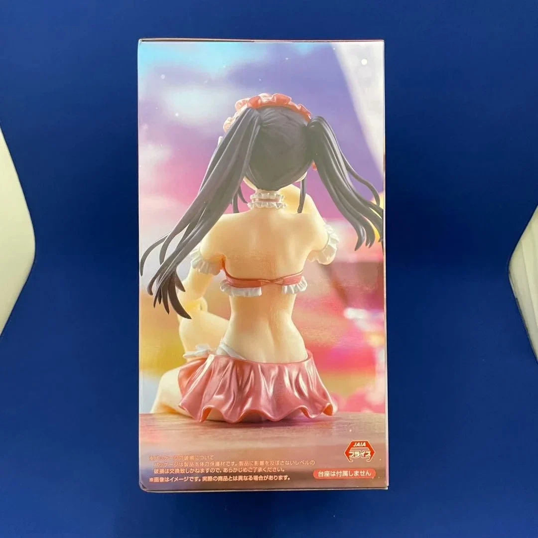 Original Genuine Banpresto DATE A LIVE 13cm Tokisaki Kurumi PVC Model Doll Collection Figurine Model Toys Birthday Gift