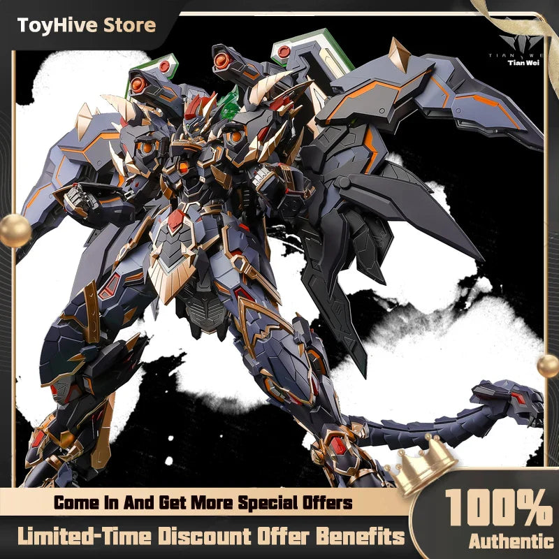 【Auf Lager】 Tang Dao Modell Sammlerstück Legierung Mecha Actionfigur Vier Heilige Bestien Xuanwu CD-04 Fertiges Produkt Nationaler Ursprung