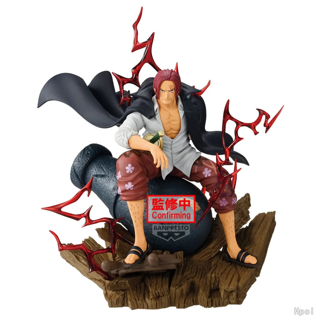 Original BANPRESTO THE ORAMA SOUL ONE PIECE Shanks Spielzeug Modell Dekoration Geschenk Sammlung