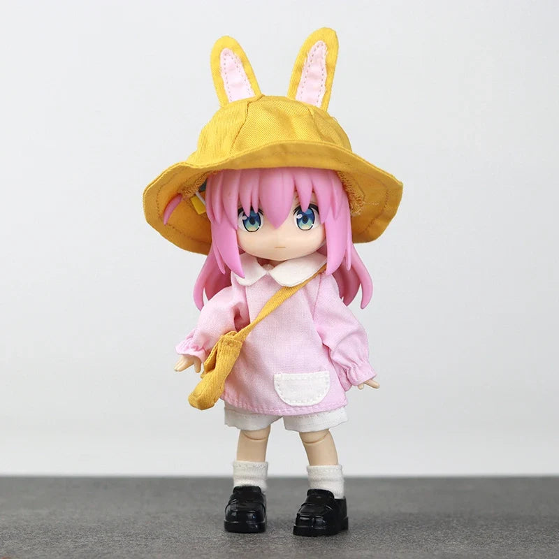 Hot Ob11 Doll Lonely Rock Character Joint Movable Doll Handmade Model 1/12 Bjd Doll Whole Doll Set Anime Peripheral Decoration