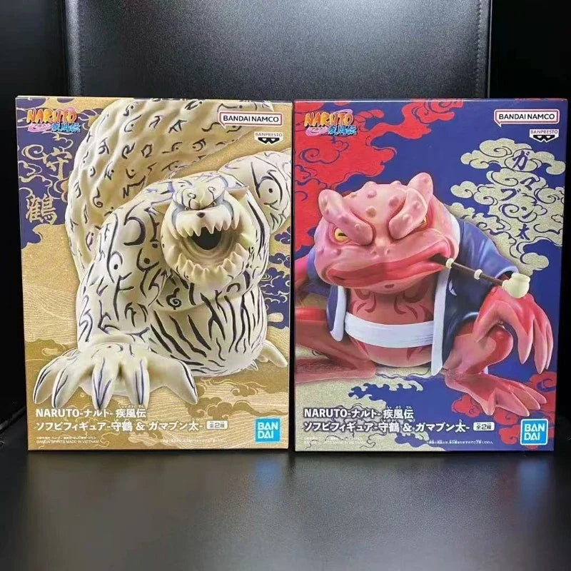 In Stock BANPRESTO Original Naruto Shippuden Shukaku Gamabunta Figure Anime Model Toys Figurine WY