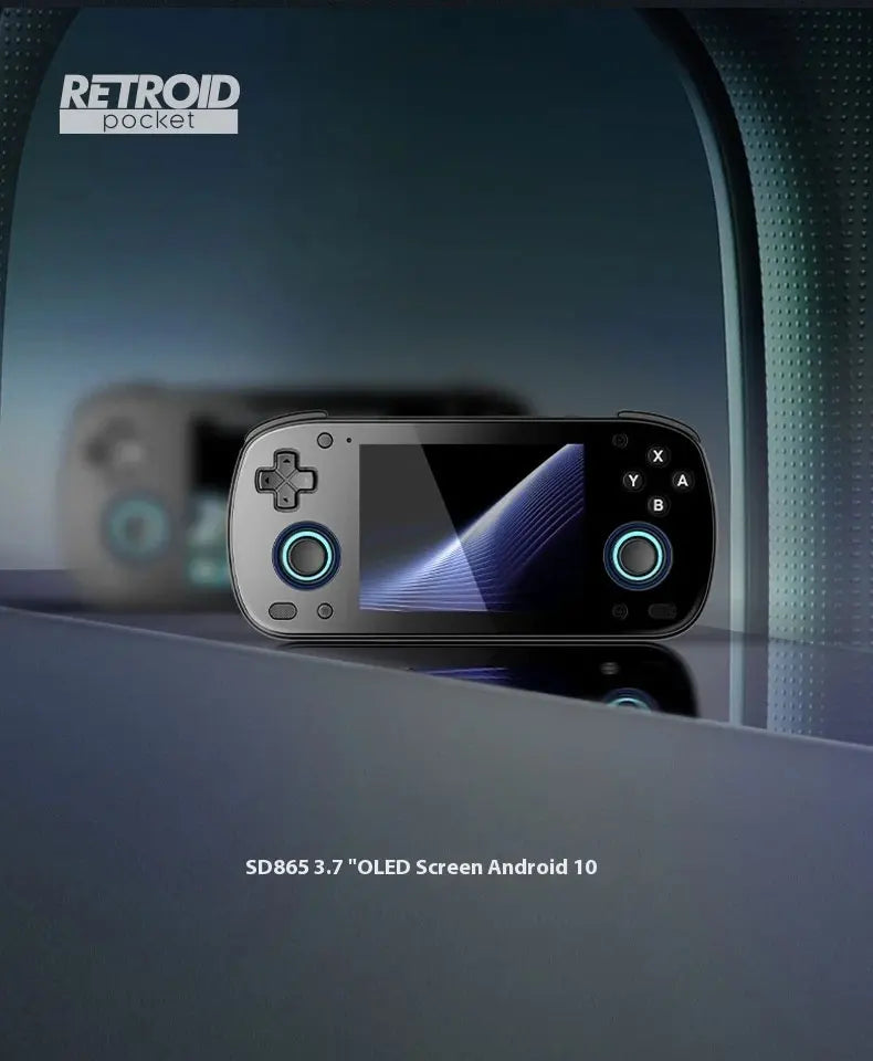 Retroid Pocket Mini Retro HD Gaming Video Player Console OLED HD Screen 3.7 Inch Android Game RPMINI  WiFi PSP PS2