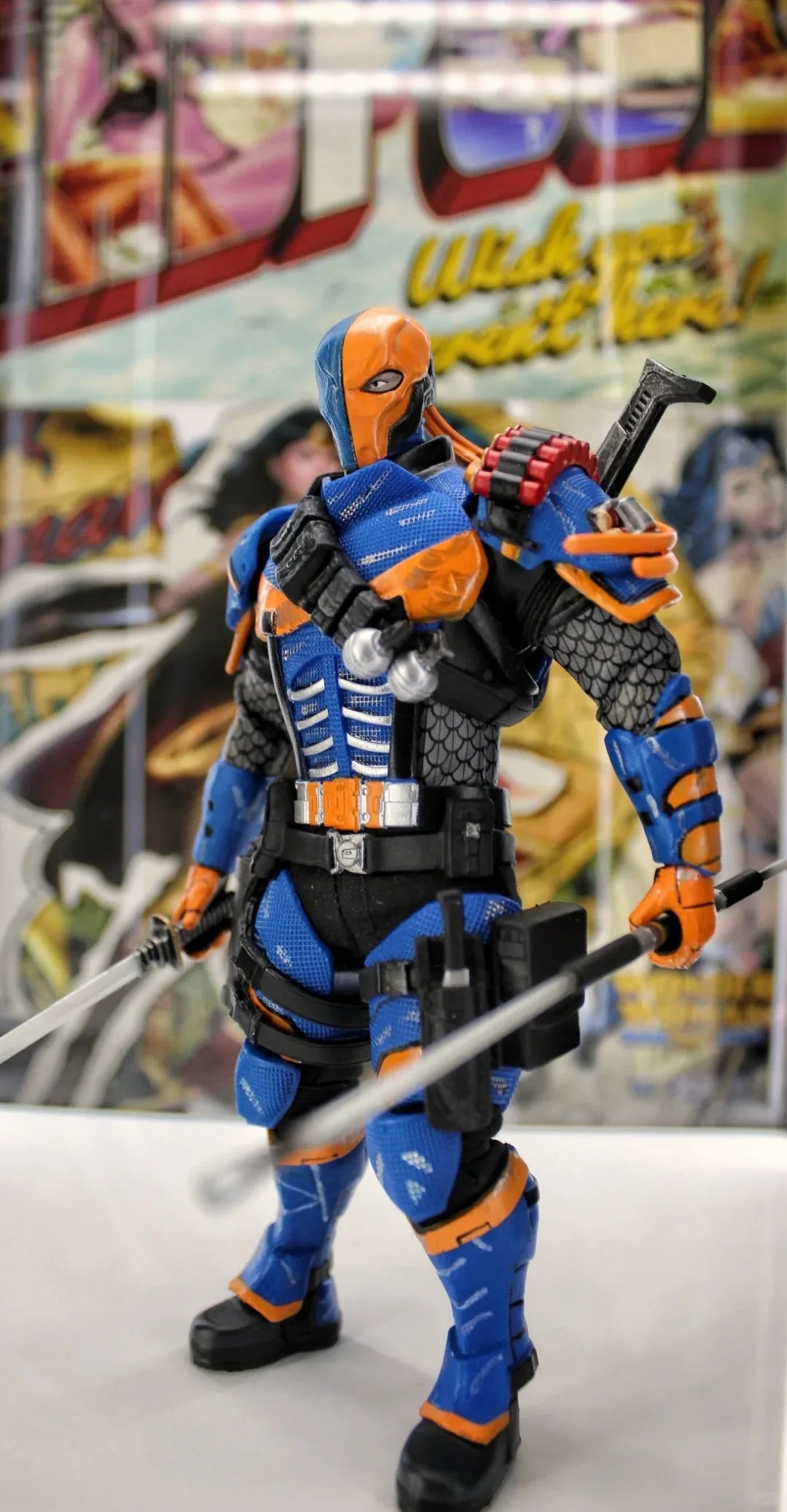 In Stock Mixmax Deathstroke 1/12 Scale Action Figures 6 inchAnime Character Slade Joseph Wilson Terminator Model Toys Collection
