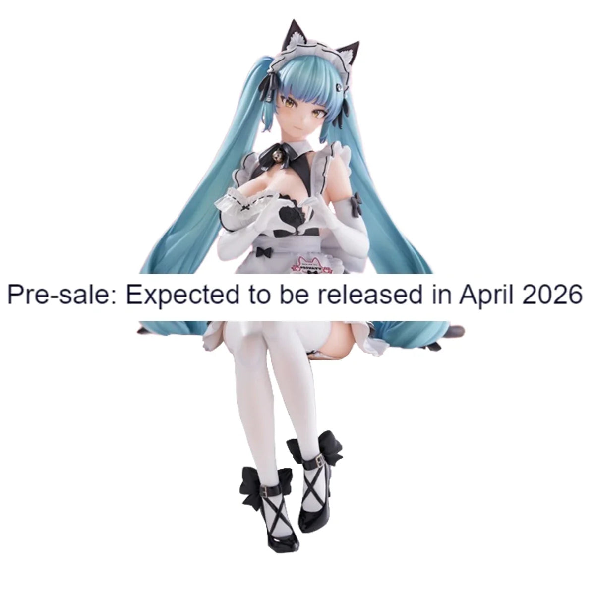 Original Genuine FuRyu Prepainted Noodle Stopper Figure Goddess of Victory: Nikke Privaty Unkind Maid Game Character Figure Gift