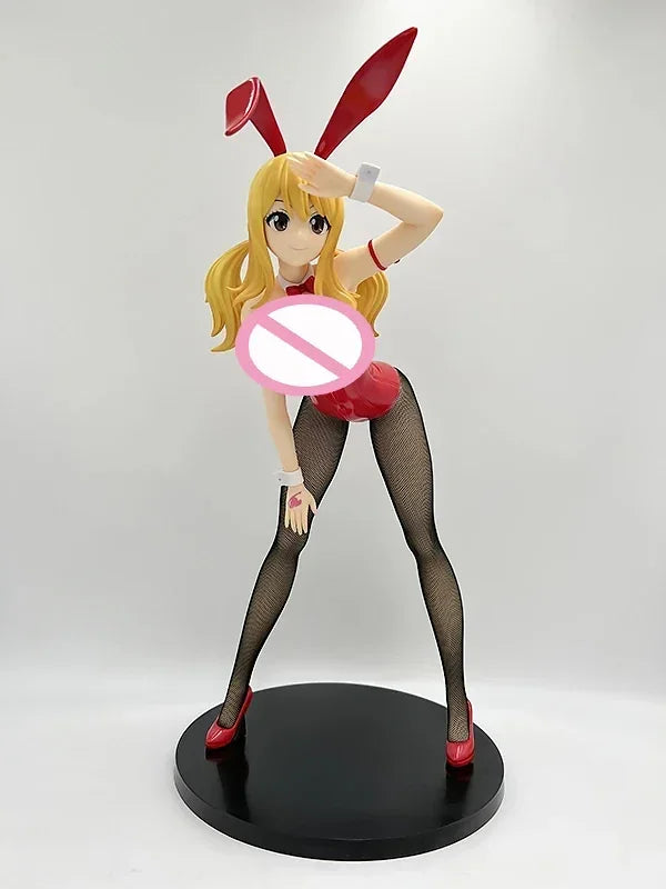 25cm BearPanda Yuna Bunny Girl illustration by Biya Anime Figure KonoSuba Darkness/Yuna-chan Action Figure Sexy Model Doll Toys