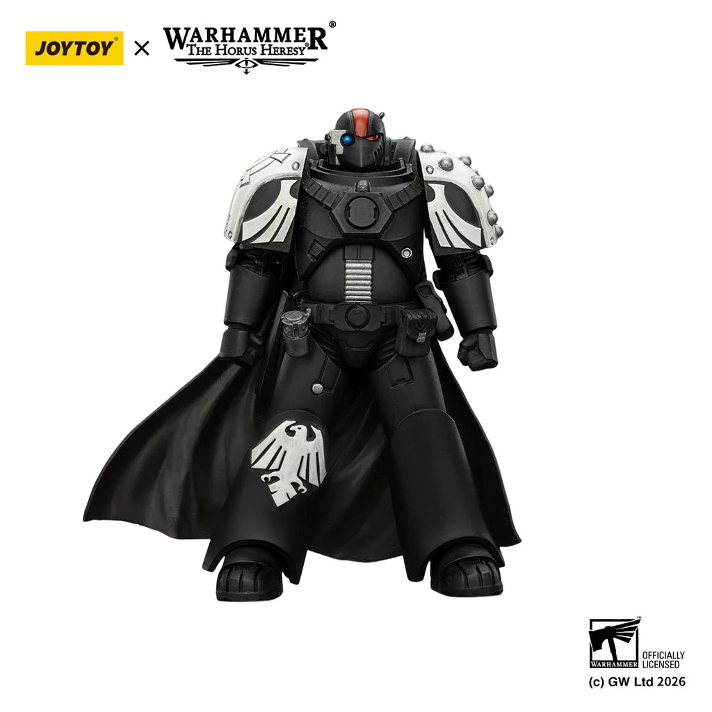 JOYTOY Warhammer „Die Horus Häresie“ 1:18 Actionfiguren Raven Guard Corvus Corax, Primarch der XIX. Legion Raven Guard