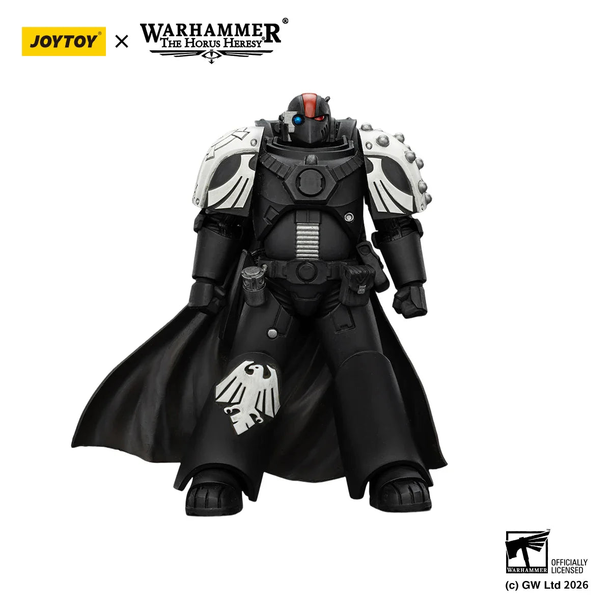 JOYTOY Warhammer „Die Horus Häresie“ 1:18 Actionfiguren Raven Guard Corvus Corax, Primarch der XIX. Legion Raven Guard