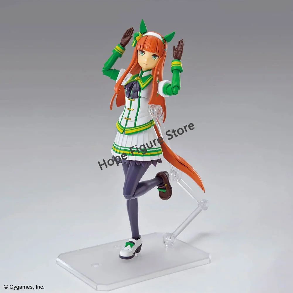 In Stock Original BANDAI Figure-rise Standard Uma Musume Pretty Derby Silence Suzuka Figure Anime Action Assembled Model Toy