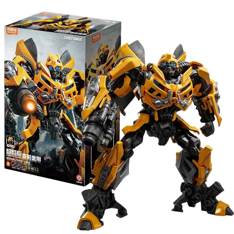 Blokees Transformers Optimus Prime Skyfire The Fallen Primus Megatronus Prime Megatron Bumblebee Action Figure IDW JET WING Toys