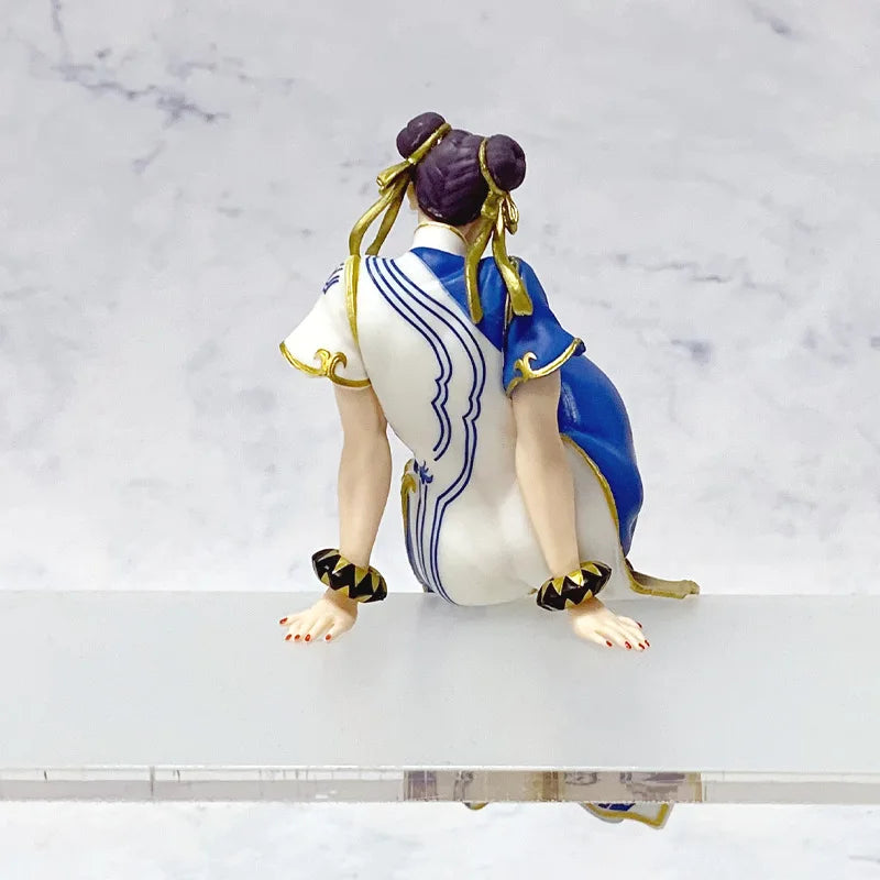 14cm Street Fighter 6 Anime Game Figure Chun-Li Action Figure Noodle Stopper Figurine Decorations PVC Collection Model Toys Gift