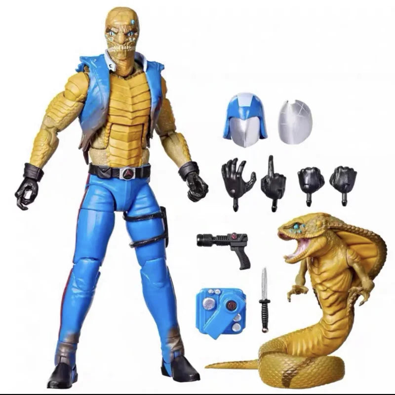 Original 6-Zoll G.I. Joe Avenger Immortal Classified Series #130, Actionfigur Cobra Commander (Einst ein Mann) Kinderspielzeug Geschenke