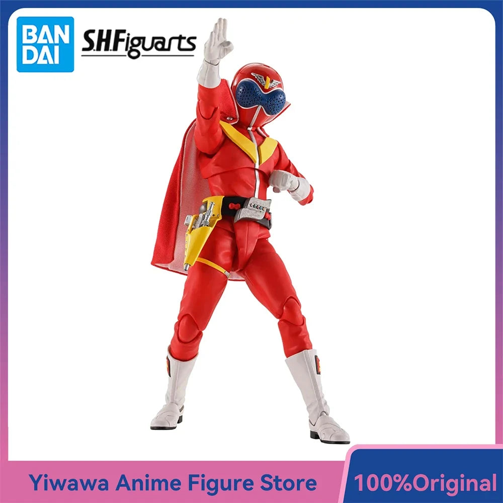 BANDAI S.H.Figuarts (SHINKOCCHOU SEIHOU) Akarenger Super Sentai 50th Anniversary Ver. (First press limited pedestal included)