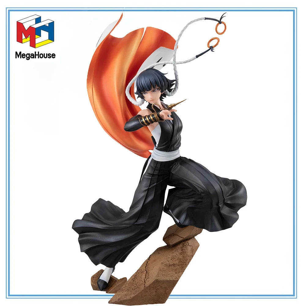 100% Original in Stock MegaHouse Gals Series Bleach Sui-Feng Garage Kit Collection Series Anime Figure Model Decoration