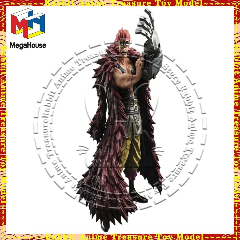 In Stock Original Genuine MegaHouse PVC Anime Statue Eustass Kid One Piece Collectible Figure Display Gift Toy Premium Figurine