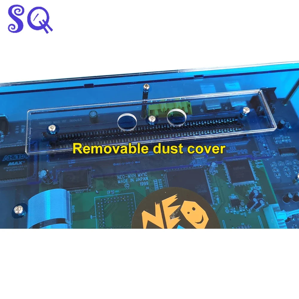 NEO GEO MVS MAX Console JAMMA CBOX Motherboard Memory Function MVS To DB15P Arcade Gamepad AV RGBS Output