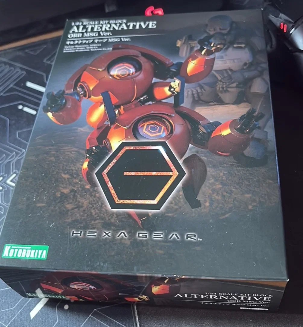 Kotobukiya Hexagear Alternative Orb 3.4cm Action Figure Pvc Collectible Model Toy Gift Assembly Kit