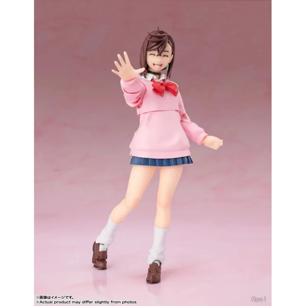 Genuine Bandai Original DAN DA DAN Figure Model Kits SHF Anime Figures Okarun Transformed Momoha Ayase Starlet  Action Model Toy