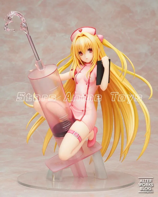 Original Alter To Love-Ru Darkness Golden Darkness Nurse Animation Figure Ornaments Collection