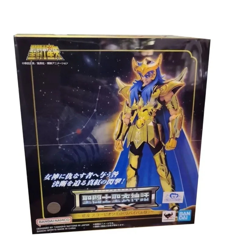 【In stock】Bandai Saint Seiya Saint Clothes Myth EX Scorpio Action Figure Model Desktop Decoration Holiday Gift