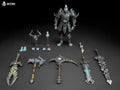 Mety Toyz Death Knight Frostbone Saranoar 1/10 Scale 17cm Action Figure Anime Models Toy Doll Gift Hobby Collectible