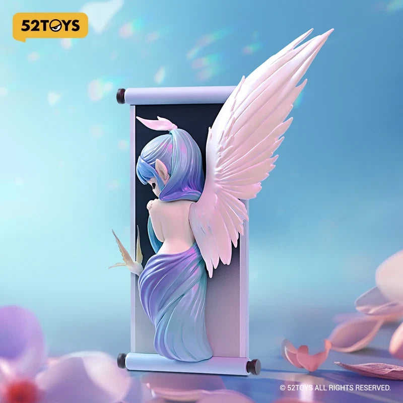 52TOYS Sleep Limited Edition- The Winged Elf, Cute Figures, Collectible Toy Desktop Decoration, Height: about 17cm/6.6inch
