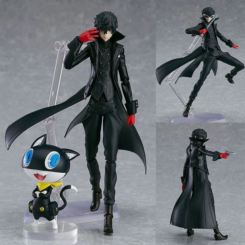 Max Factory Original Figma Series Persona 5 Rain Palace Lotus Wise Leaf Anime Mobile Model Handmade Accessories Toy Gifts