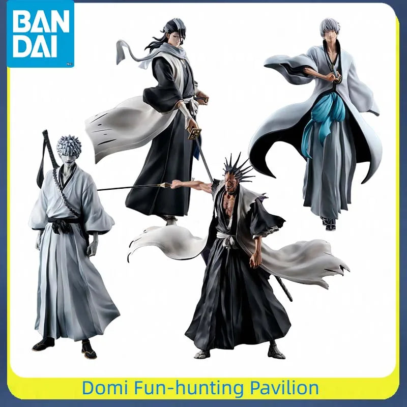 Bandai Original Ichiban KUJI BLEACH Stirring Souls Vol.2 Kurosaki Ichigo/Ichimaru Gin/Zaraki Kenpachi/Kuchiki Byakuya Anime Toys