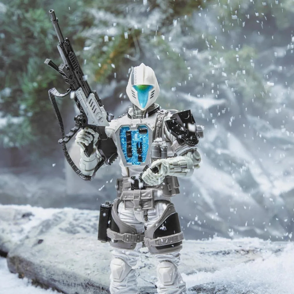 Original Hasbro G.I. Joe Classified Series Cobra #69 Arctic B.A.T. 6inch Action Figure Model Toy Collection Hobby Boys Gifts