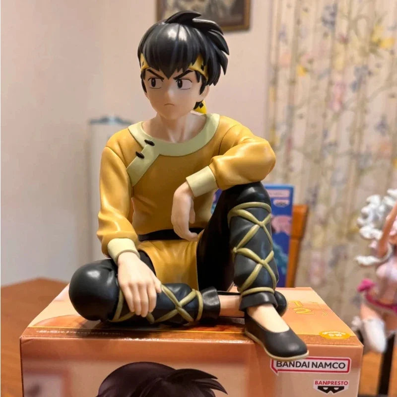 Bandai Optical Factory Namco Dreams Ma Liang Leisure Time Saotome Ranma Scenery Figures Trendy Ornaments Peripheral Gifts