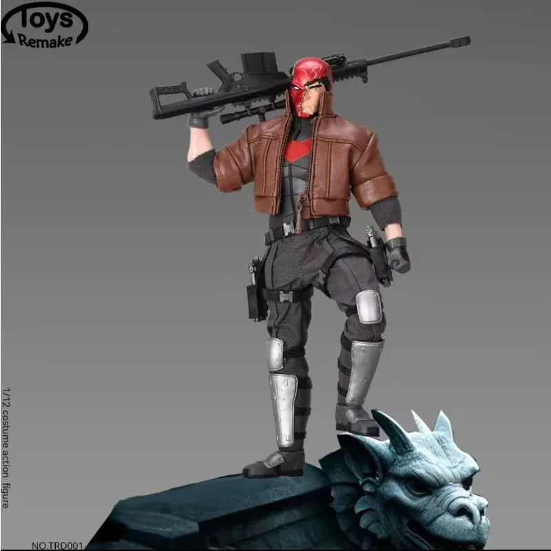 TOYSREMAKE Original  1\12 Dolls Batman Villain Series Red Hood Anime Action Figure Model Toys Movable Model Gifts Fo Boys