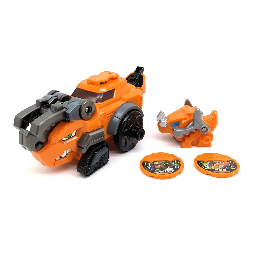 Dino Core Ultra D-Buster Tyranno Dinosaur Transform Robot Combiner 5in1 / 7in 1 Action Figure No Box