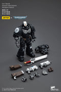 JOYTOY 1/18 Action Figure Warhammer 40K Iron Hands Assault Intercessors Sergeant Kalock Model Toy Gifts