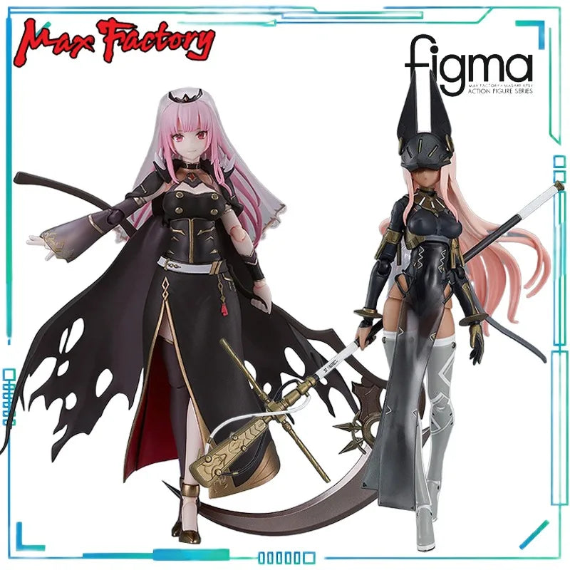 Max Factory Genuine Figma Serie Hololive Mori Calliope und 579 FALSLANDER HEMET NETHEL 602 Mobile Modellfigur Exquisite Spielzeuge