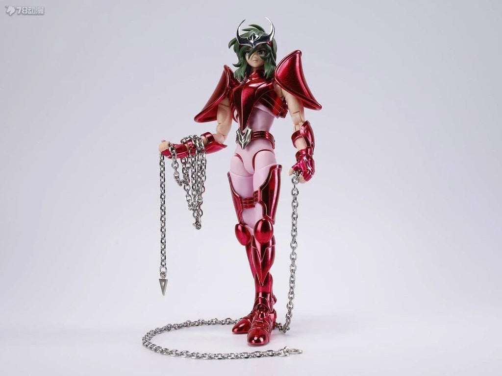 In Stock Original Buyi Myth EX Animation Model Andromeda Shun Action Figure Final Bronze Cloth Figure Model Collection Toy Gift
