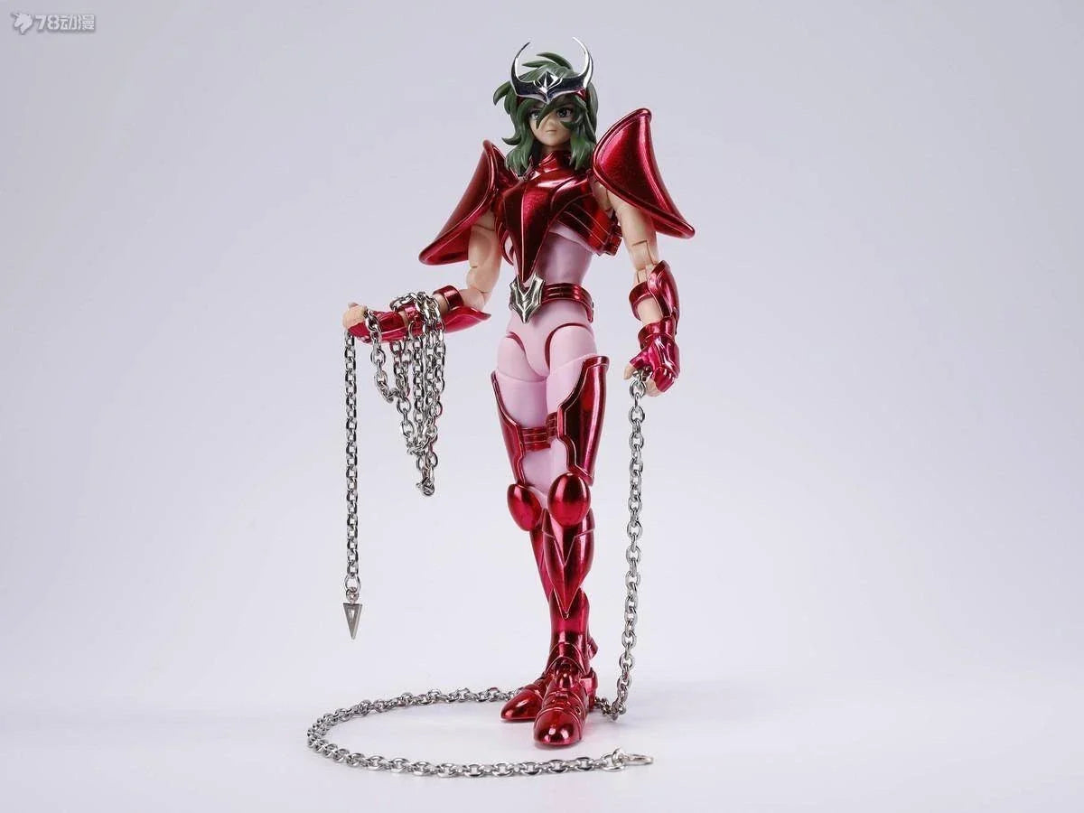 In Stock Original Buyi Myth EX Animation Model Andromeda Shun Action Figure Final Bronze Cloth Figure Model Collection Toy Gift