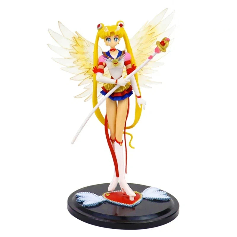New Eternal Sailor Moon Tsukino Usagi Anime Figure Decoration Collection Doll Action Model Toys for Birthday Gifts
