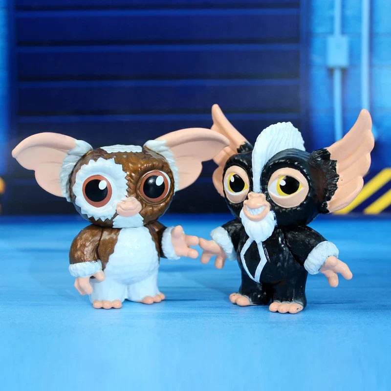 New In Stock Original Gremlins GIZMO STRIPE MOHAWK 2.5-inch Metal Ornament Figures Decoration Toys Gifts Collection