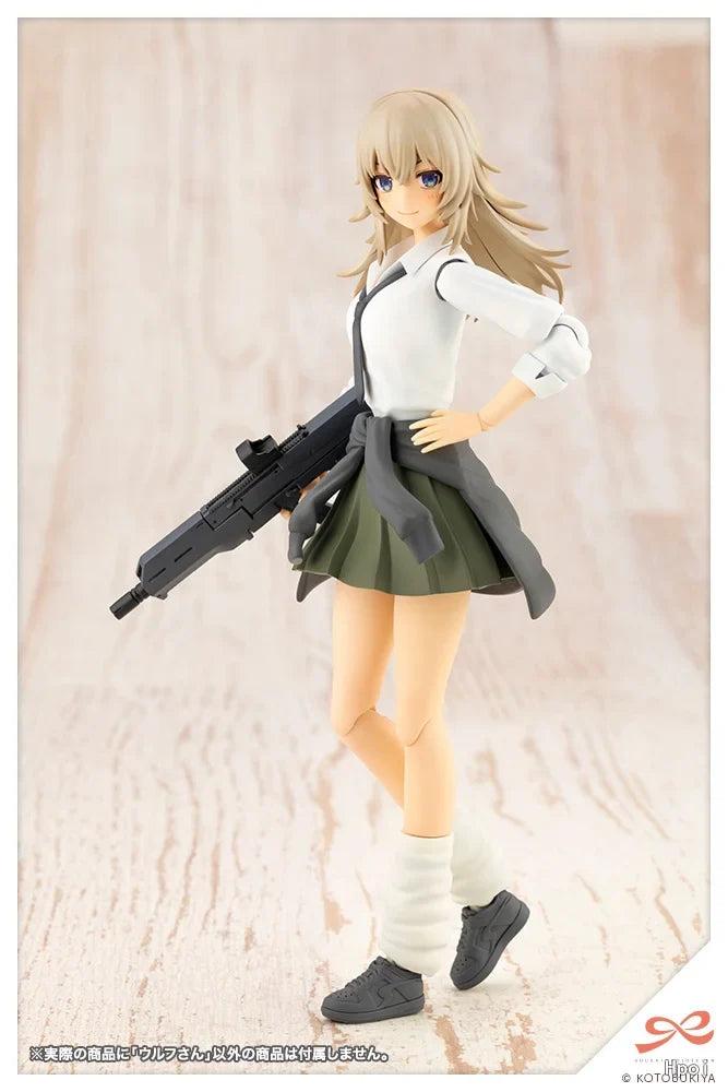 Original in Stock KOTOBUKIYA OO-chan Series 1st Edition Wolf-chan 1/7 Figures Model Toys Gifts Collection Ornaments