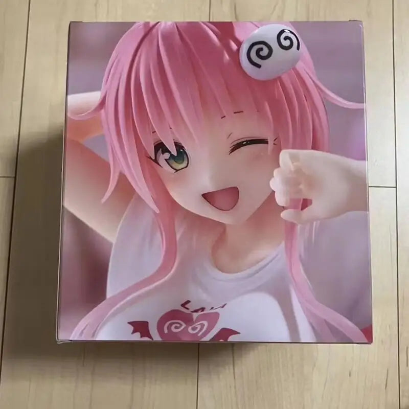 [Original Genuine] In Stock Taito To Love-Ru Darkness Desktop Cute Lala Satalin Deviluke Figure Model Collector Figurine Toys